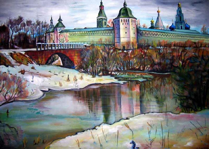 Gherardo Starnina artist Nina Silaeva Serpukhov Vysotsky monastery oil painting picture
